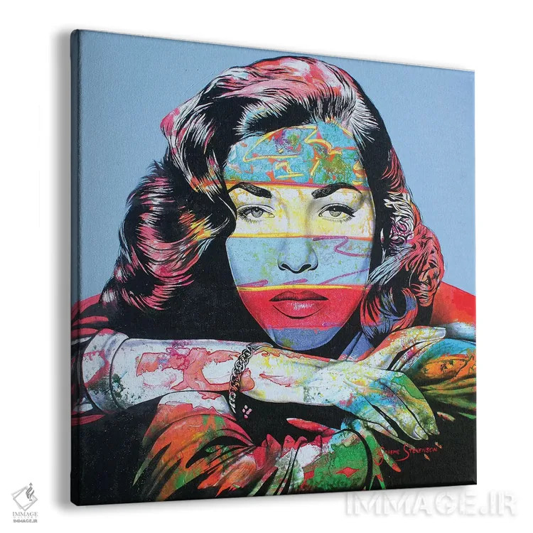 تابلو درست مثل بکال (بازیگر) اثر گرائیم استیونسون - نمای پرسپکتیو محصول