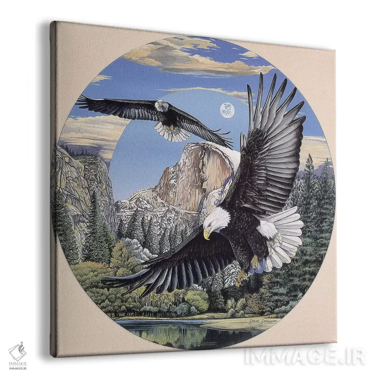 تابلو شکوه یوسمیتی اثر گرائیم استیونسون - نمای پرسپکتیو محصول