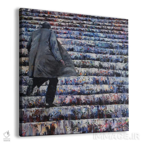 تابلو آلباتروس (پرنده دریایی) اثر دیوید گیستا - نمای پرسپکتیو محصول