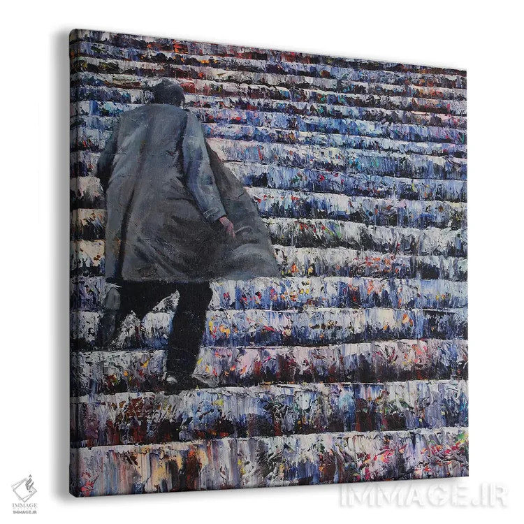 تابلو آلباتروس (پرنده دریایی) اثر دیوید گیستا - نمای پرسپکتیو محصول