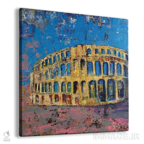 تابلو پپلوم (ژانر ادبی یا سینمایی) اثر دیوید گیستا - نمای پرسپکتیو محصول