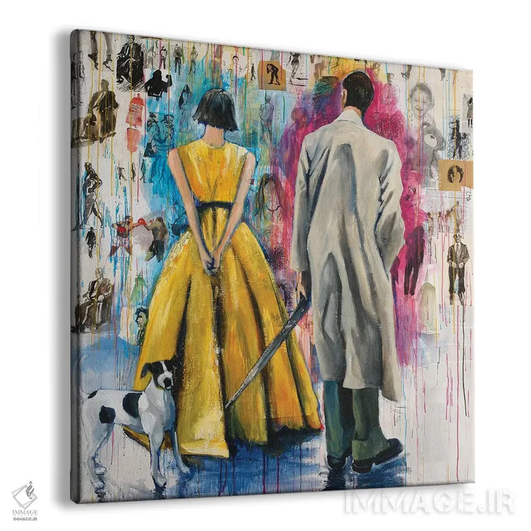 تابلو در حالت آمادهباش اثر دیوید گیستا - نمای پرسپکتیو محصول