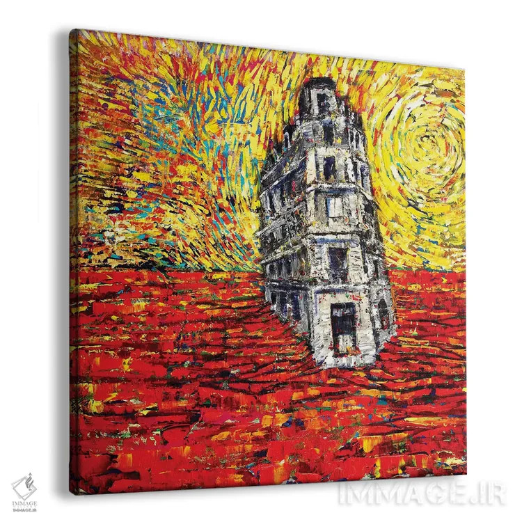 تابلو طلوع اثر دیوید گیستا - نمای پرسپکتیو محصول