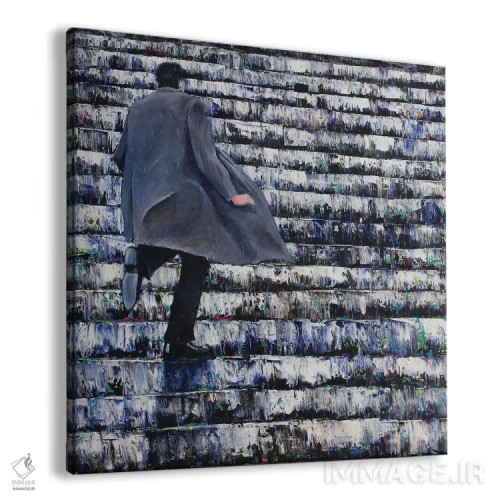 تابلو قل دیگر بودلر (بودلر: شاعر فرانسوی) اثر دیوید گیستا - نمای پرسپکتیو محصول