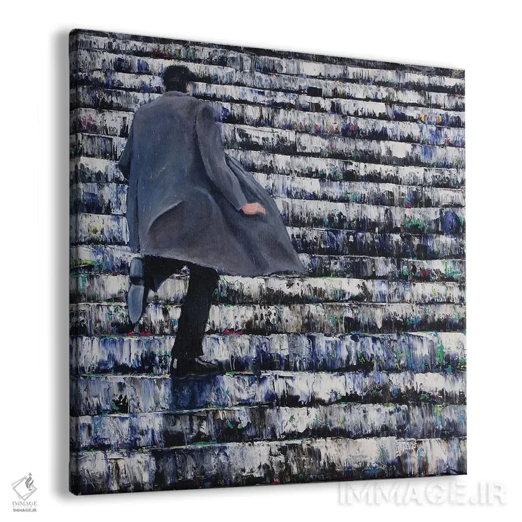 تابلو قل دیگر بودلر (بودلر: شاعر فرانسوی) اثر دیوید گیستا - نمای پرسپکتیو محصول