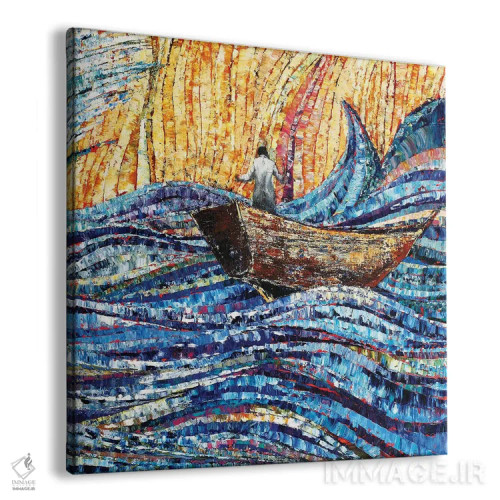 تابلو توفان اثر دیوید گیستا - نمای پرسپکتیو محصول