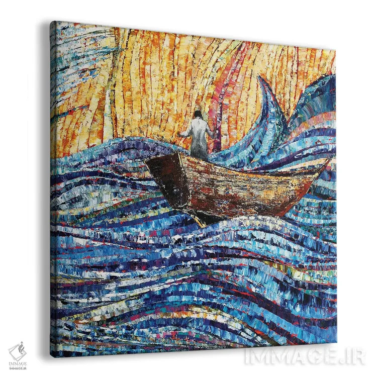 تابلو توفان اثر دیوید گیستا - نمای پرسپکتیو محصول