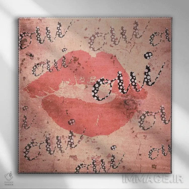 تابلو صحبتهای خیابان پاریسی اثر گرافیتی استودیوها (استودیوی طراحی و چاپ) - نمای روبهرو روی دیوار