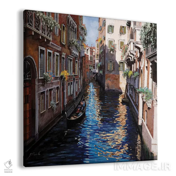 تابلو ونیز آبی اثر گویدو بورلی - نمای پرسپکتیو محصول