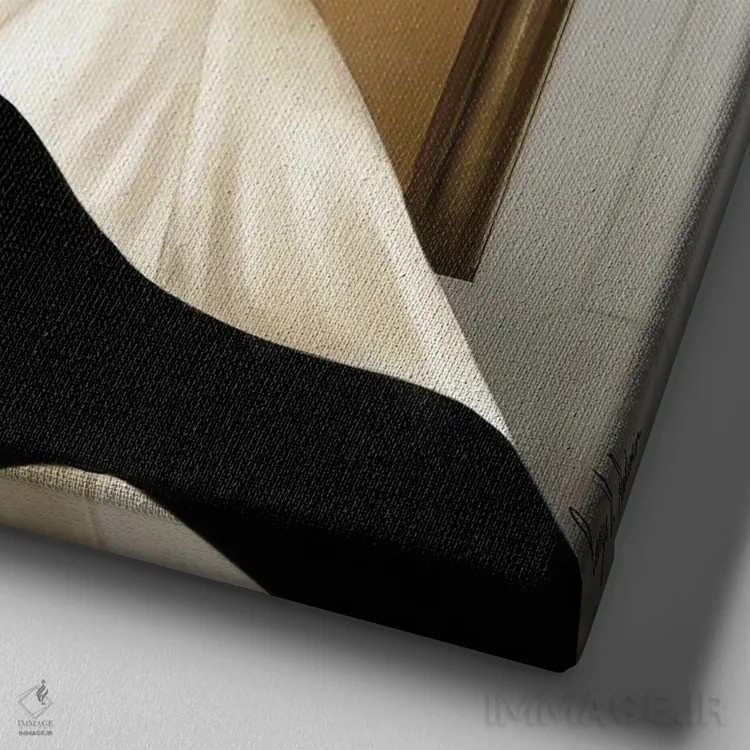 تابلو متاکسی (اسطوره یونانی) اثر جورج وی. آنتونیـو - نمای نزدیک بافت بوم