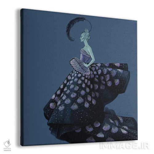 تابلو آسمان شب اثر جورج وی. آنتونیـو - نمای پرسپکتیو محصول