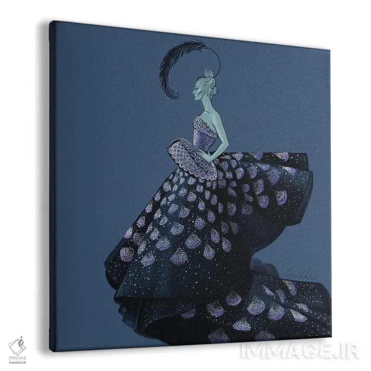 تابلو آسمان شب اثر جورج وی. آنتونیـو - نمای پرسپکتیو محصول