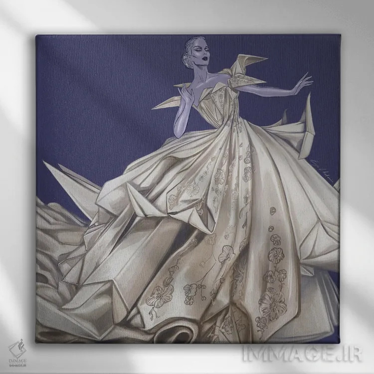 تابلو خار اثر جورج وی. آنتونیـو - نمای روبهرو روی دیوار