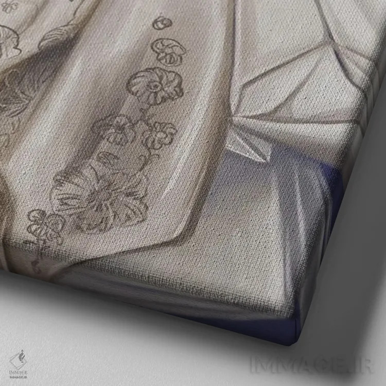 تابلو خار اثر جورج وی. آنتونیـو - نمای نزدیک بافت بوم