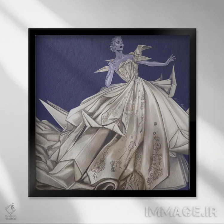 تابلو خار اثر جورج وی. آنتونیـو - نمای قابدار مشکی