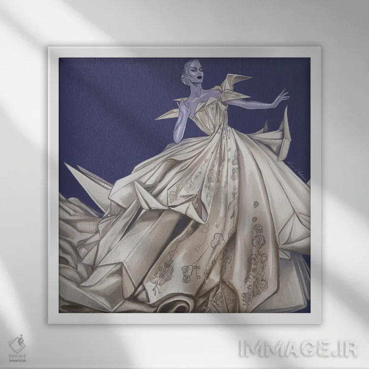 تابلو خار اثر جورج وی. آنتونیـو - نمای قابدار سفید