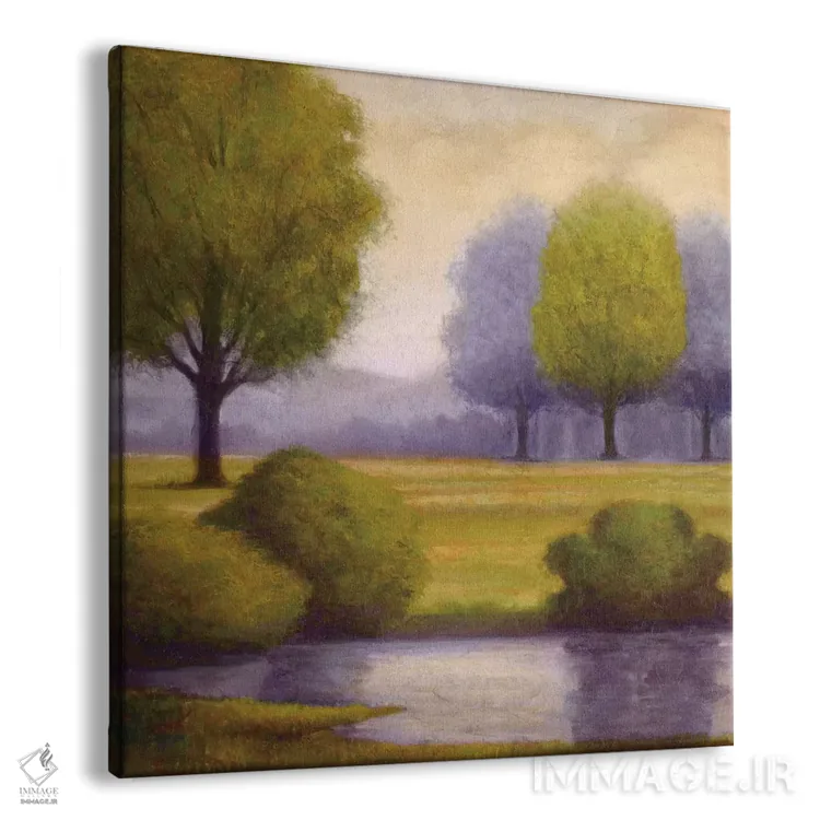 تابلو طلوع اسطوخودوس ۲ اثر گرگوری ویلیامز - نمای پرسپکتیو محصول