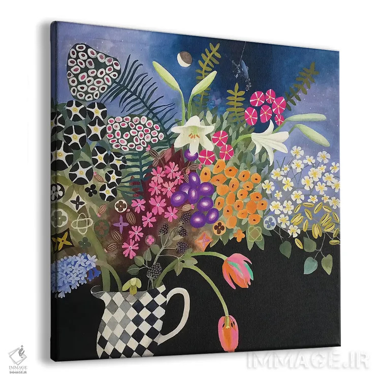 تابلو گلها برای مسافر اثر گرتی یانگ - نمای پرسپکتیو محصول