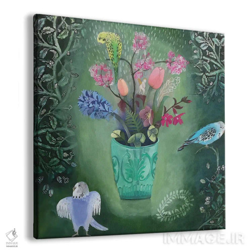 تابلو فرشته کوچولوی خوششانس اثر گرتی یانگ - نمای پرسپکتیو محصول