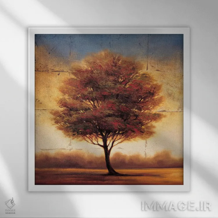 تابلو شکوه ۲ اثر گرگوری ویلیامز - نمای قابدار سفید