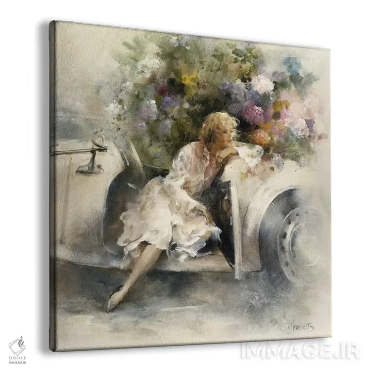 تابلو خیالپردازی روزانه اثر ویلم هنراتس - نمای پرسپکتیو محصول