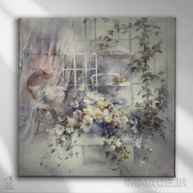 تابلو لحظه جذاب اثر ویلم هنراتس - نمای روبهرو روی دیوار