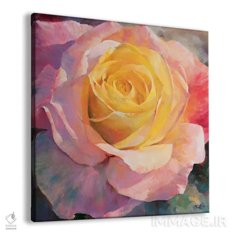 تابلو گل ۱ اثر ویلم هنراتس - نمای پرسپکتیو محصول