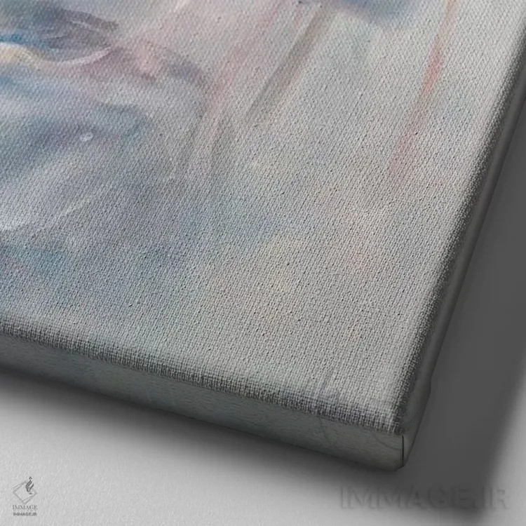 تابلو چشمنواز اثر ویلم هنراتس - نمای نزدیک بافت بوم