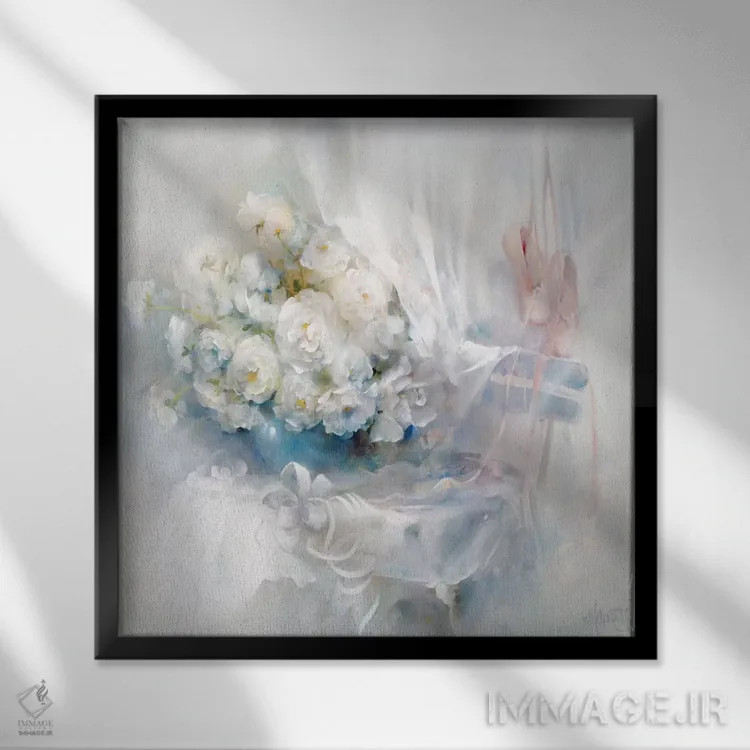 تابلو چشمنواز اثر ویلم هنراتس - نمای قابدار مشکی