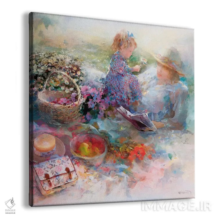 تابلو لحظه طلایی اثر ویلم هنراتس - نمای پرسپکتیو محصول