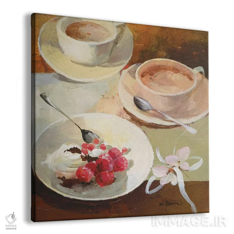 تابلو کافه بزرگ ۳ اثر ویلم هنراتس - نمای پرسپکتیو محصول