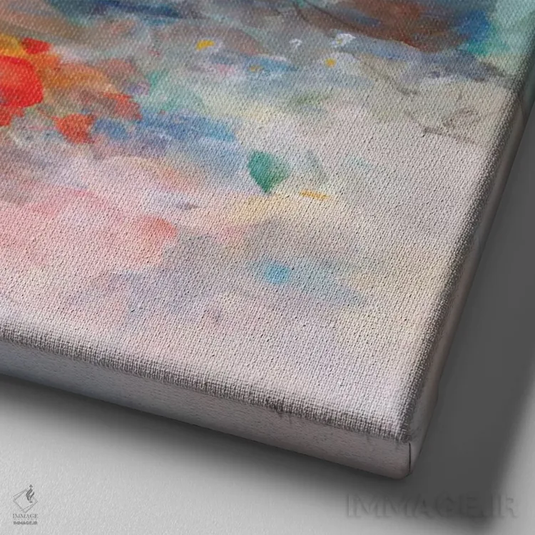 تابلو لحظه طلایی اثر ویلم هنراتس - نمای نزدیک بافت بوم