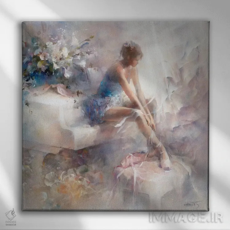 تابلو ملودیها اثر ویلم هنراتس - نمای روبهرو روی دیوار