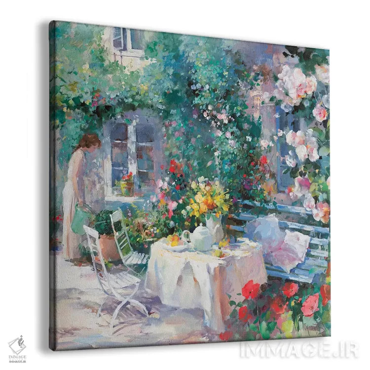 تابلو رمانتیکو ۲ (اسپانیایی: دوم) اثر ویلم هنراتس - نمای پرسپکتیو محصول