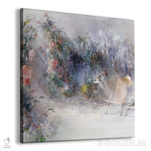 تابلو رزها و یاسها اثر ویلم هنراتس - نمای پرسپکتیو محصول
