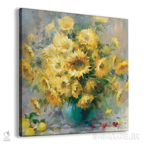 تابلو درخشان ۶ اثر ویلم هنراتس - نمای پرسپکتیو محصول