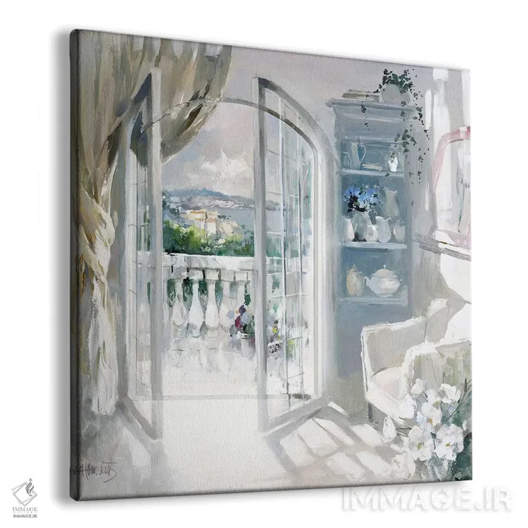 تابلو اتاق آفتابی اثر ویلم هنراتس - نمای پرسپکتیو محصول