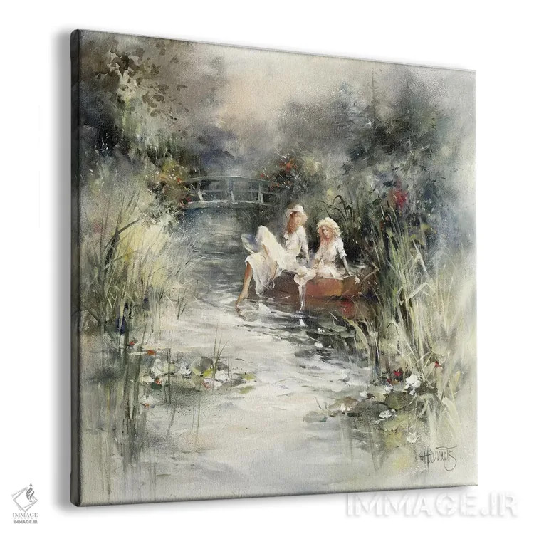 تابلو درخشش بهار اثر ویلم هنراتس - نمای پرسپکتیو محصول