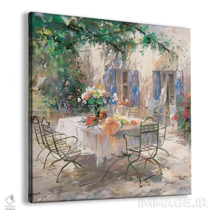 تابلو باغ سایه اثر ویلم هنراتس - نمای پرسپکتیو محصول