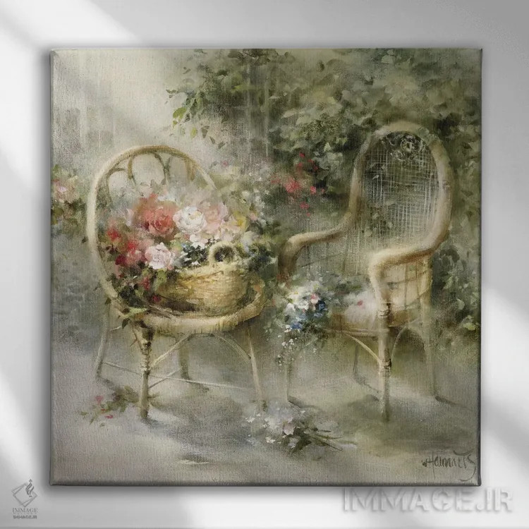 تابلو تابستان اثر ویلم هنراتس - نمای روبهرو روی دیوار