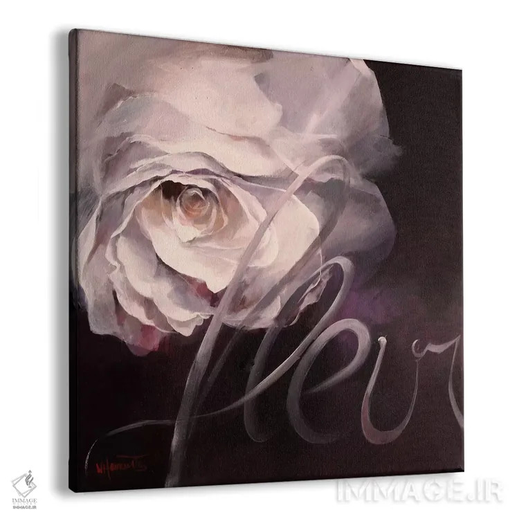 تابلو گل ۱ اثر ویلم هنراتس - نمای پرسپکتیو محصول