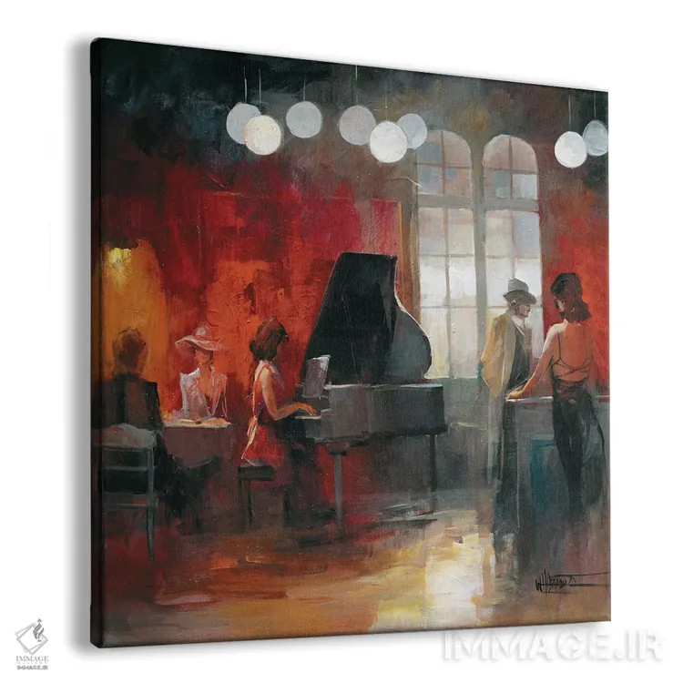 تابلو قرار ملاقات ۲ اثر ویلم هنراتس - نمای پرسپکتیو محصول