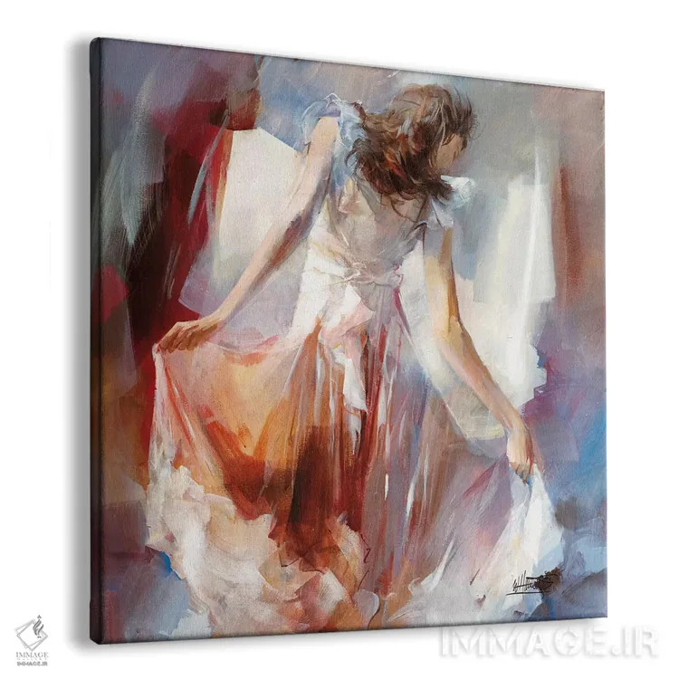 تابلو لباس تابستانی ۲ اثر ویلم هنراتس - نمای پرسپکتیو محصول