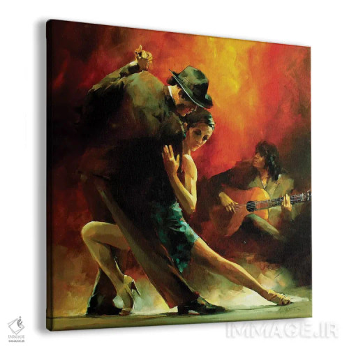 تابلو تانگو آرژانتینی ۳ (رقص) اثر ویلم هنراتس - نمای پرسپکتیو محصول