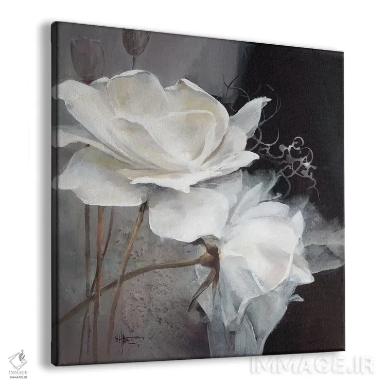 تابلو وفور گلها ۱ اثر ویلم هنراتس - نمای پرسپکتیو محصول