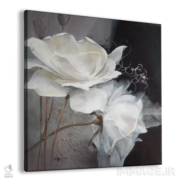 تابلو وفور گلها ۱ اثر ویلم هنراتس - نمای پرسپکتیو محصول