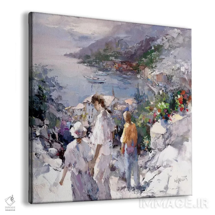 تابلو منظرهای فراموشنشدنی اثر ویلم هنراتس - نمای پرسپکتیو محصول