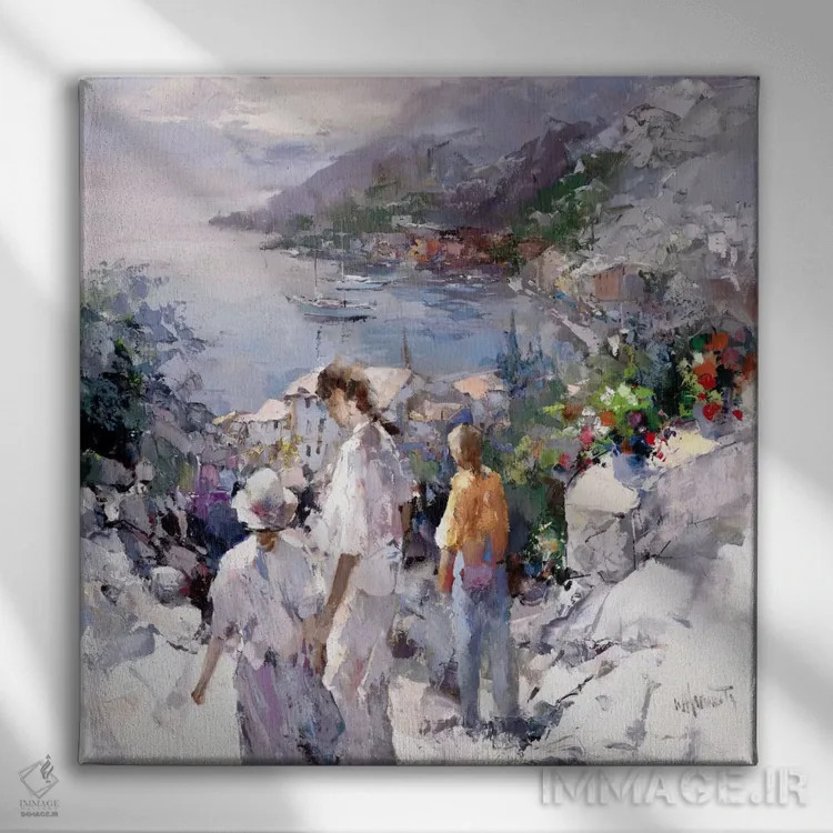 تابلو منظرهای فراموشنشدنی اثر ویلم هنراتس - نمای روبهرو روی دیوار