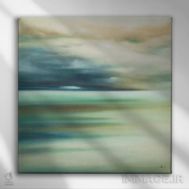 تابلو منظره ۱۰۸ اثر کیسی هکستون - نمای روبهرو روی دیوار