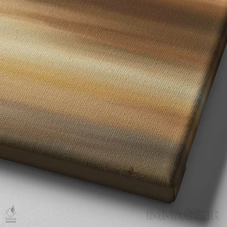 تابلو منظره ۱۰۹ اثر کیسی هکستون - نمای نزدیک بافت بوم